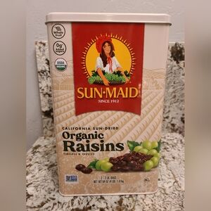 Sun-Maid Canister